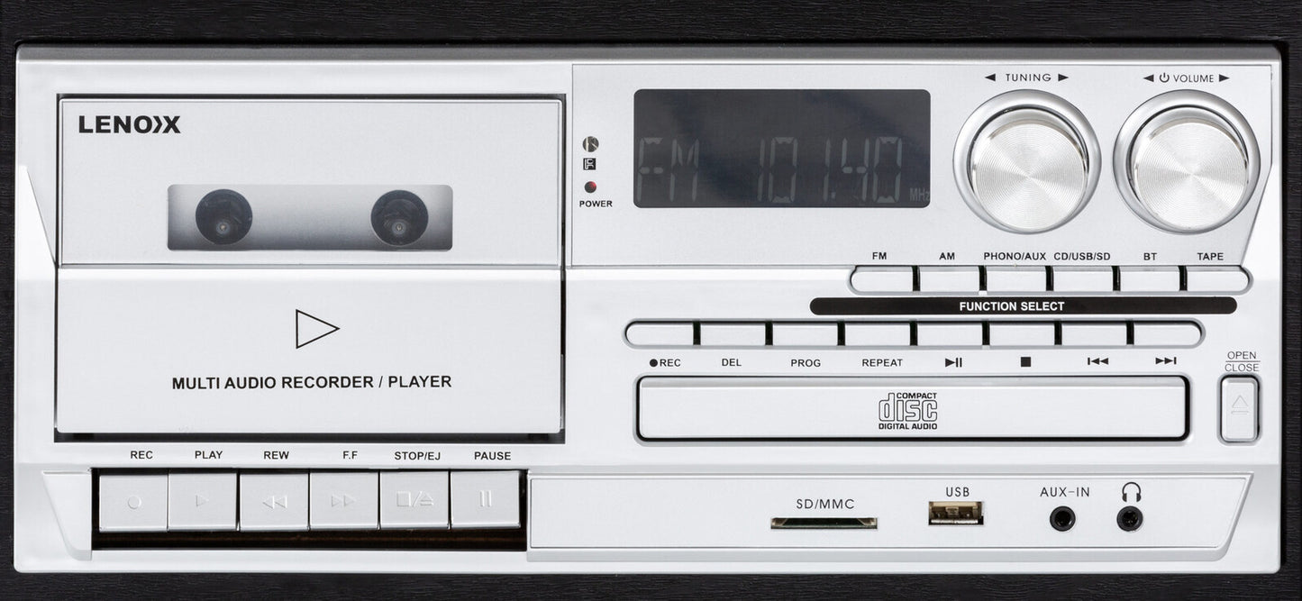Black Audio System - Turntable, CD, Vinyl & Streaming