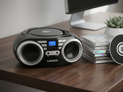 Portable CD Player Black/Red