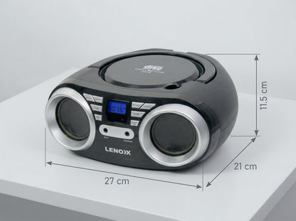 Portable CD Player Black/Red