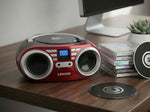 Portable CD Player Black/Red