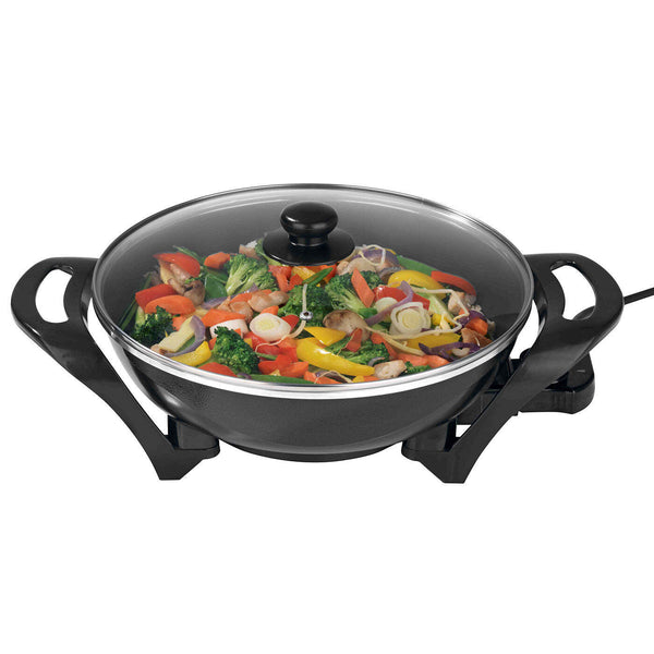  Large Electric Non-Stick Wok - 4.5L