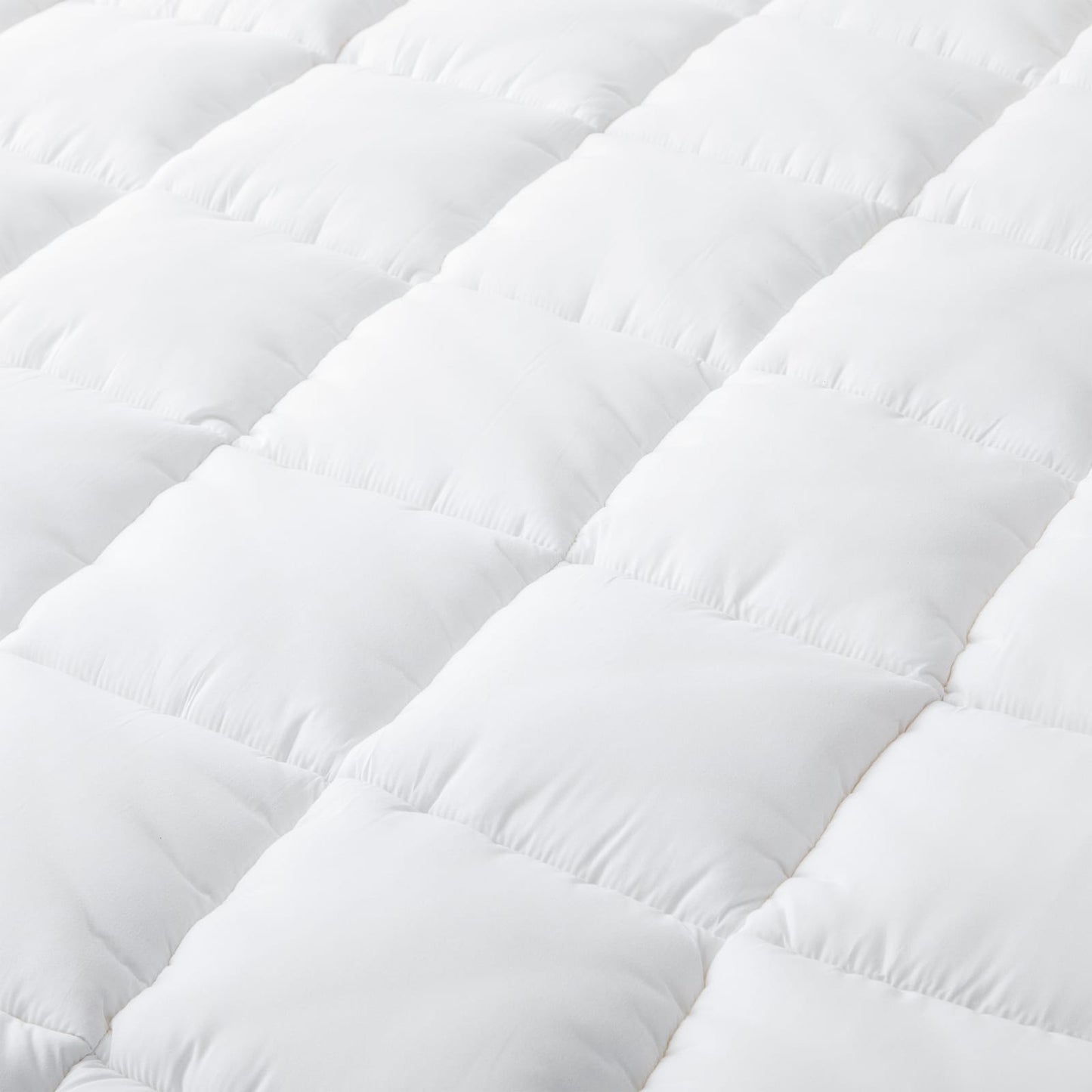 Mattress Topper Hypoallergenic Bamboo 183x203x45cm
