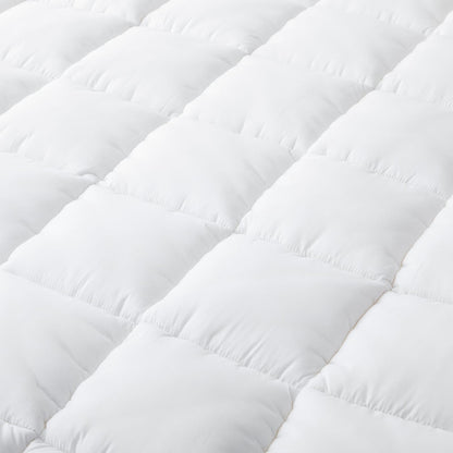 Mattress Topper Hypoallergenic Bamboo 183x203x45cm