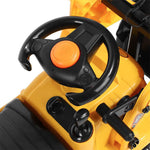 Ride-On Children'S Digger (Yellow) W/ Interactive Gear Stick & Scoop