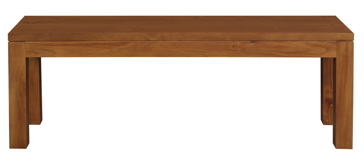 Tilda Solid Mahogany Timber Bench (Mahogany)