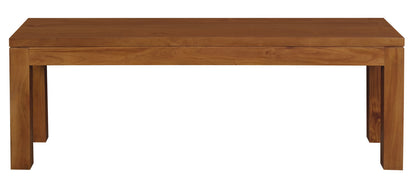 Tilda Solid Mahogany Timber Bench (Mahogany)