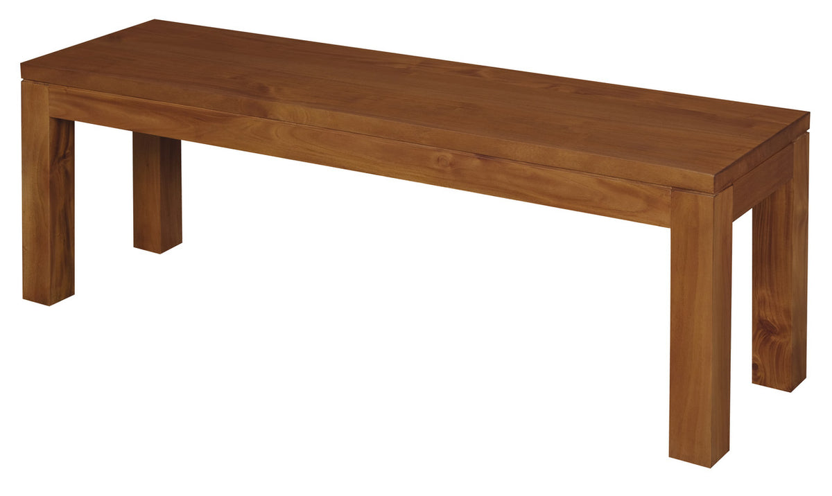 Tilda Solid Mahogany Timber Bench (Mahogany)