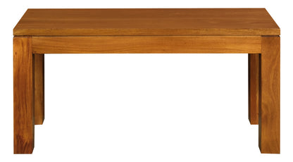 Solid Timber Bench 90 x 35 cm (Light Pecan)