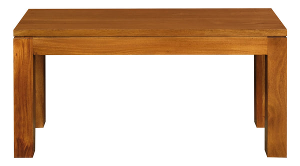  Solid Timber Bench 90 x 35 cm (Light Pecan)