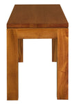 Solid Timber Bench 90 x 35 cm (Light Pecan)