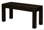 Amsterdam Solid Timber Bench 90 X 35 Cm (Chocolate)