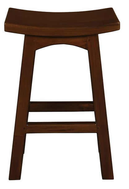 Timber Counter Stool Mahogany 46.0x30.0x70.0cm