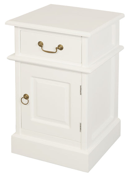 Kids Birch and White Rectangular Table White