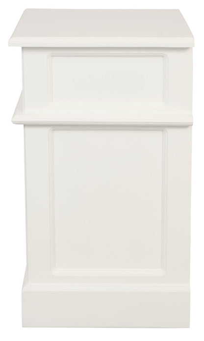 Kids Birch and White Rectangular Table White