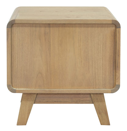 2 Drawer Bedside Table (Natural)