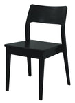 Solid Oak Dining Chair - Set of 2 (White)