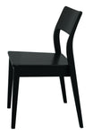 Solid Oak Dining Chair - Set of 2 (White)
