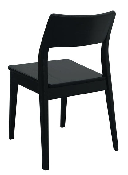 Solid Oak Dining Chair - Set of 2 (White)