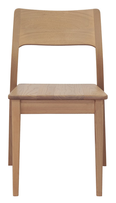 Providence Solid Oak Dining Chair - Set Of 2 Black/Natural