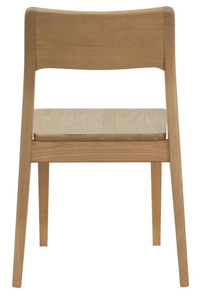 Providence Solid Oak Dining Chair - Set Of 2 Black/Natural