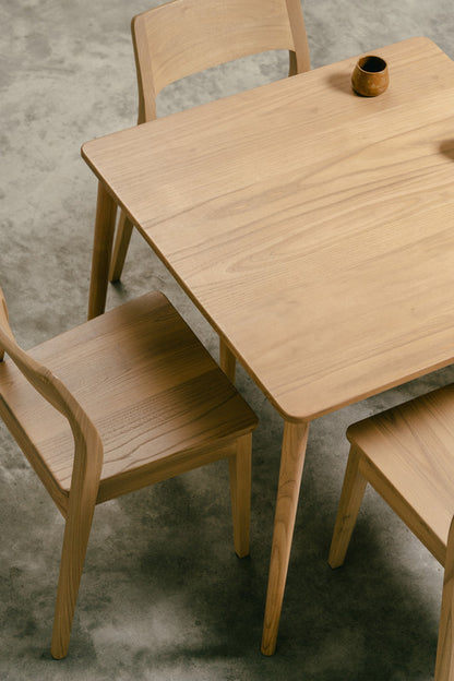 Providence Solid Oak Dining Chair - Set Of 2 Black/Natural