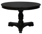 Tasmania Round Dining Table 120 Cm (Chocolate)