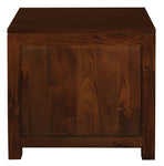 Paris 1 Drawer Solid Mahogany Timber Lamp Table (Chocolate)