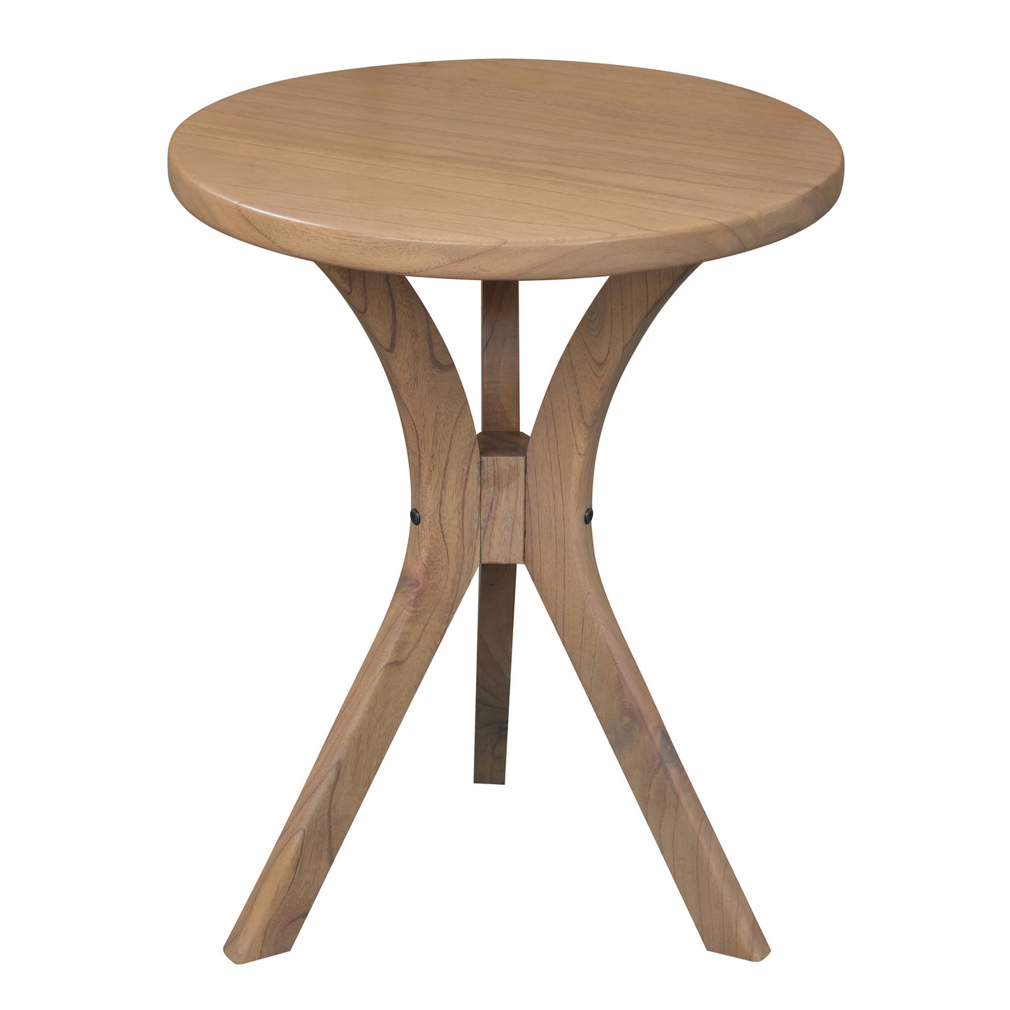 Round Side Table Large Natural Elegant Design