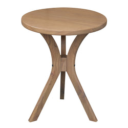 Round Side Table Large Natural Elegant Design