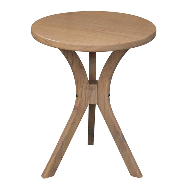  Round Side Table Large Natural Elegant Design