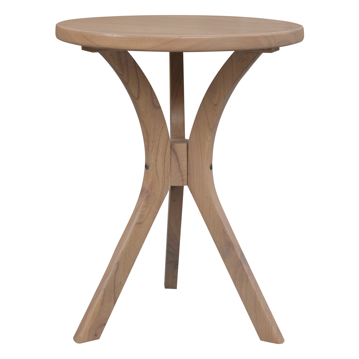 Round Side Table Large Natural Elegant Design