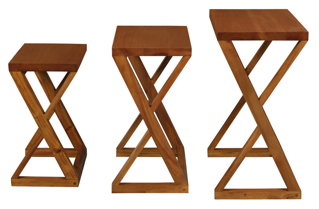 Nest of Tables - Set of 3 (Black)