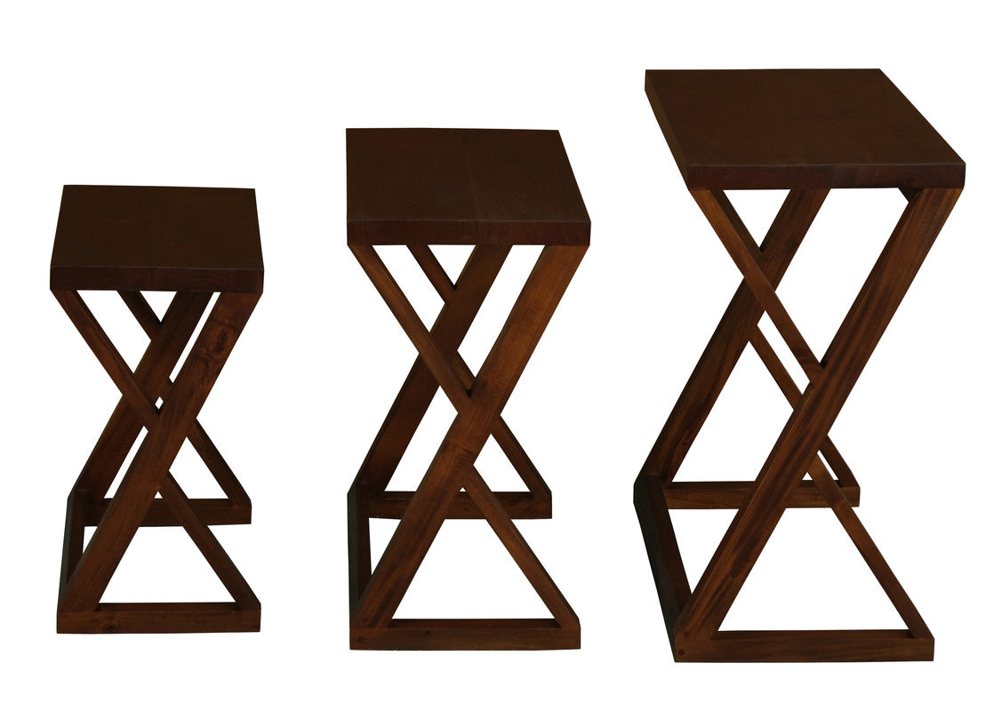 Nest of Tables - Set of 3 (Black)
