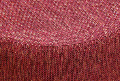 Manhattan Round Ottoman (Dark Grey)