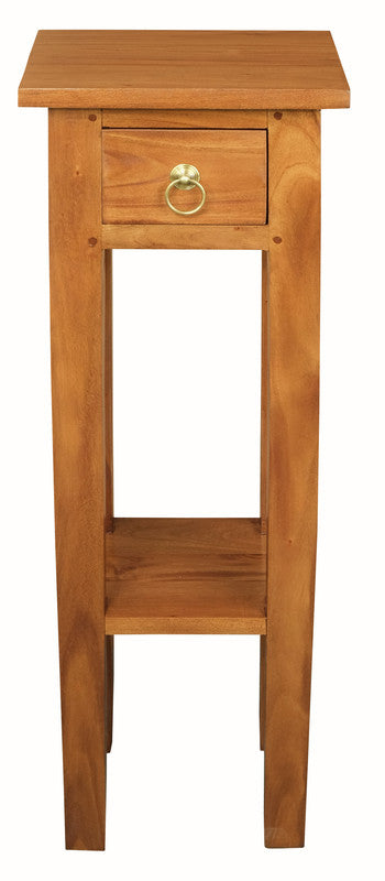  Straight Leg Plant Stand (Light Pecan)