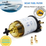 Boat Fuel Filter Separator For Mercury/Yamaha - 10 Micron