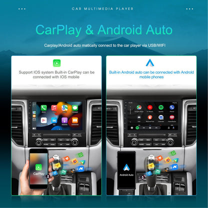 Car GPS Radio: 2 Din Android/Ios Carplay