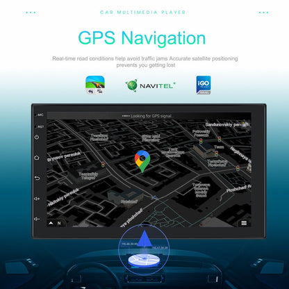 Car GPS Radio: 2 Din Android/Ios Carplay