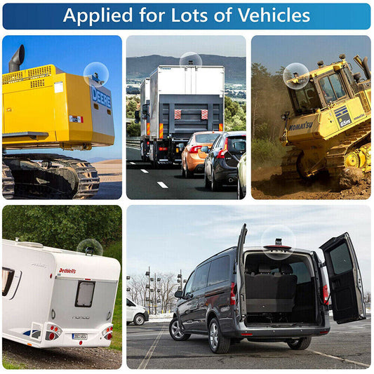 7'' Waterproof Reversing Monitor Kit For Truck And Caravan