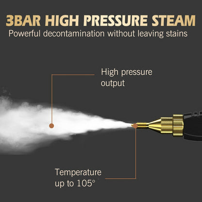 High-Temp Steam Cleaner: 3200W Kitchen Pressure Machine
