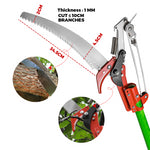Detachable Pole Pruning Saw With Portable Storage Bag
