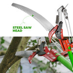 Detachable Pole Pruning Saw With Portable Storage Bag