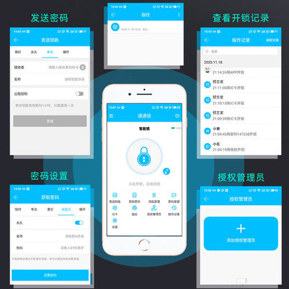 Smart Door Lock: Fingerprint, Bluetooth, App Access