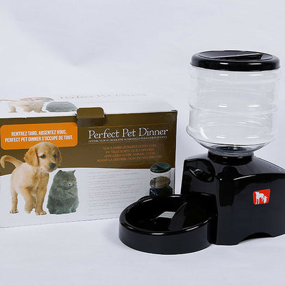 Pet Feeder: Automatic Dispenser For Cats & Dogs