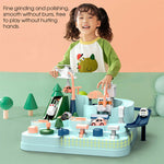 Car Adventure Rescue Squad Rail Model Racing Educational Toy