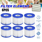 8Pcs Replacement Vi Filter Cartridge Lay-Z-Spa Filters