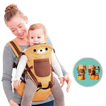 Ergonomic Baby Carrier With Hip Seat & Adjustable Straps