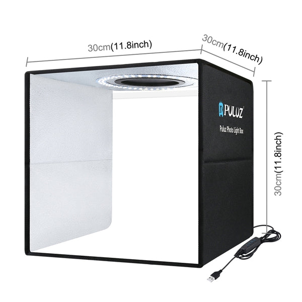  Illuminate Your Shots: Portable 30Cm Photo Studio Led Tent