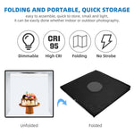 Illuminate Your Shots: Portable 30Cm Photo Studio Led Tent