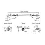 32A/3Phase 22Kw Type 2 To Type 2 Charging Cable